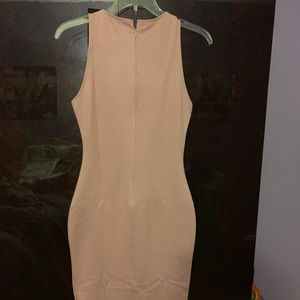 melinda body sculpting midi dress